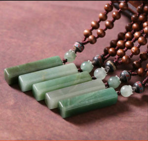 Handmade-Green-Aventurine-Pendant-Necklace