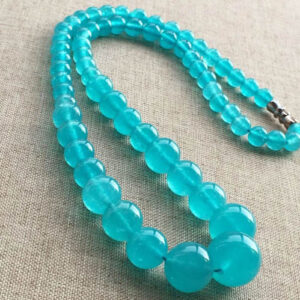 Natural Amazonite Crystal Beaded Necklace