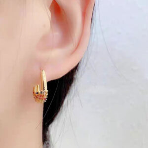multi-coloured-zircon-huggie-hoop-earrings-4